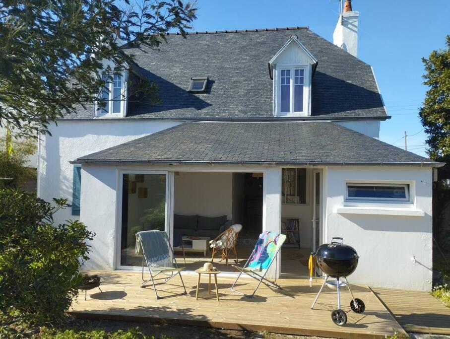 Maison Familiale Au Coeur De Carantec 10 Personnes Exterior photo